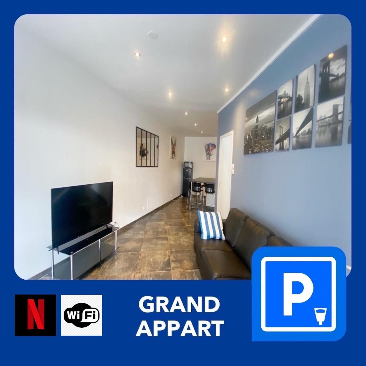 021 Chic & Cosy Grand Appart 84M2 Hypercentre Wifi Smart Tv Netflix Saint-Etienne  Buitenkant foto